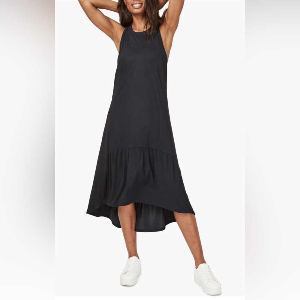 Sweaty Betty Black Ace Explorer Midi Dress